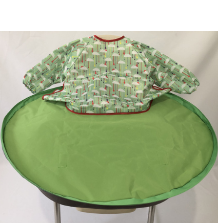 Silla de Alimentación con Mantel Antiderrames para Bebé - Image 2