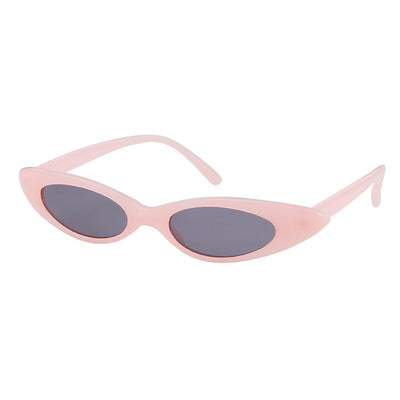 Clear frame cat eye sunglasses with bright yellow lenses, suitable for fashion wear and sun protection. - Image 7