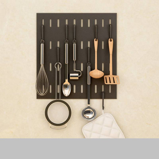 Estante de Almacenamiento Mural de Acero Inoxidable con Placa Perforada - Image 21