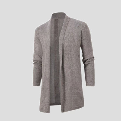 Cardigan Tejido Slim Fit Talla Grande para Hombre