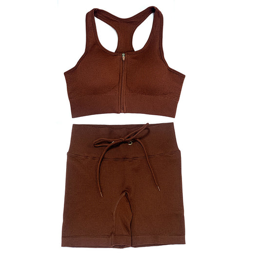 Conjunto Deportivo Mujer: Top y Shorts Costilla Ajustado - Image 15