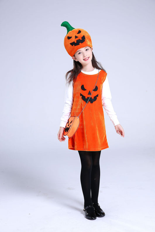 Disfraz de Calabaza para Niñas - Traje Halloween Infantil - Image 4