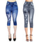 Leggins Tipo Denim Estampado Cintura Alta con Máxima Elasticidad