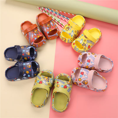 Pantuflas Infantiles Estampado Dibujos Animados con Suela Blanda - Image 7