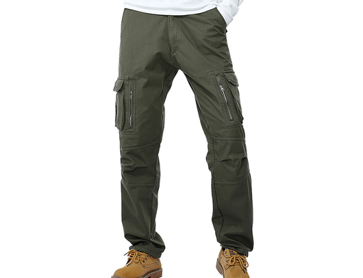 Pantalones de Trabajo Casual para Hombre con Bolsillos Funcionales - Invierno - Image 7