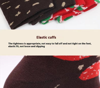 Calcetines Divertidos Hamburguesa Navideña - Regalo Perfecto para Fiestas - Image 7