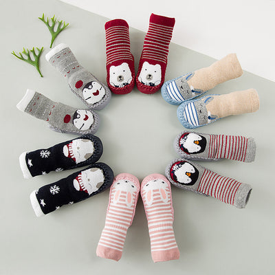 Calcetines Antideslizantes de Felpa para Bebés y Niños Pequeños - Image 4