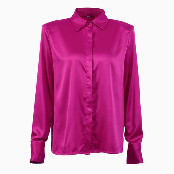 Camisa Commuter con Diseño de Hombro Recto