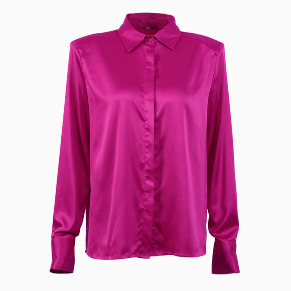 Camisa Commuter con Diseño de Hombro Recto