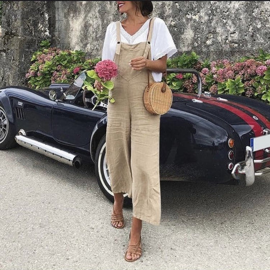 Mono Casual con Bolsillos para Primavera y Otoño