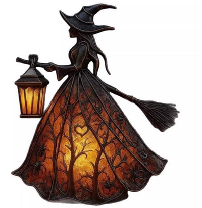 Lámpara de Bruja Halloween - Decoración de Mesa Iluminada - Image 2