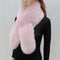 Faux Fox and Rabbit Fur Stole - Elegant Collar