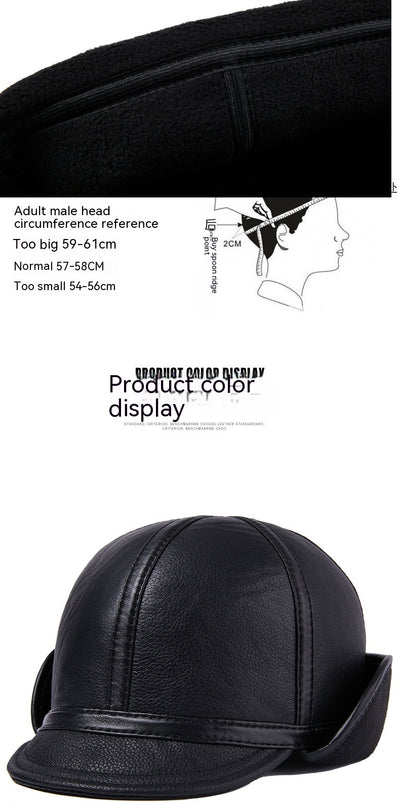 Gorro de Invierno en Piel de Borrego con Forro Térmico para Hombre - Image 16