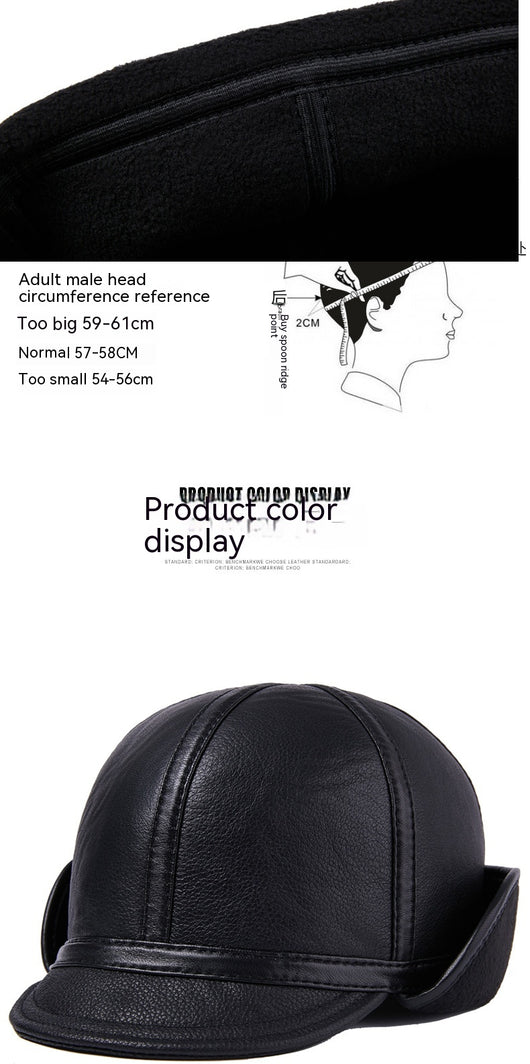 Gorro de Invierno en Piel de Borrego con Forro Térmico para Hombre - Image 16