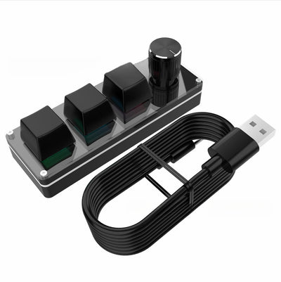 Teclado USB Personalizado para Oficina con 3 Teclas de Atajo Photoshop - Image 7