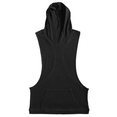 Chaleco Deportivo sin Mangas con Capucha para Hombre - Image 6