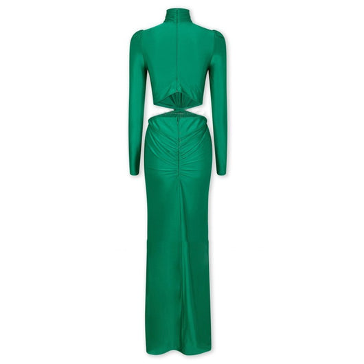 Vestido Largo de Fiesta Elegante con Detalle de Cintura - Image 5
