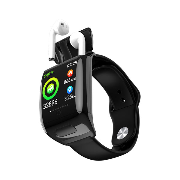 Pulsera Inteligente M8 con Auriculares Bluetooth 2 en 1