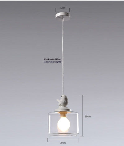 Lámpara Colgante Diseño Pájaro para Comedor, Bar y Entrada - Lujo Moderno - Image 10