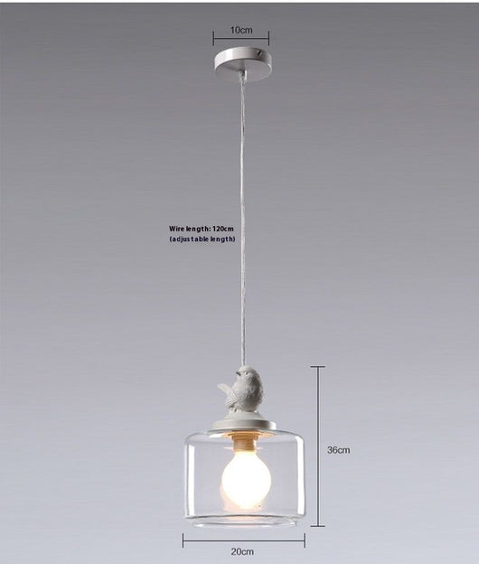 Lámpara Colgante Diseño Pájaro para Comedor, Bar y Entrada - Lujo Moderno - Image 10