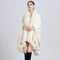 Cardigan Oversized con Cuello de Conejo - Abrigo Tejido Irregular Holgado