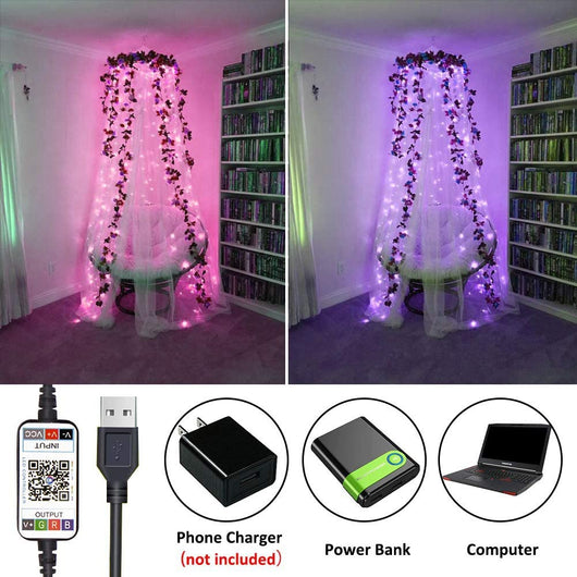 Luces LED Personalizadas para Árbol de Navidad - Cadena de Luces Decorativas - Image 2