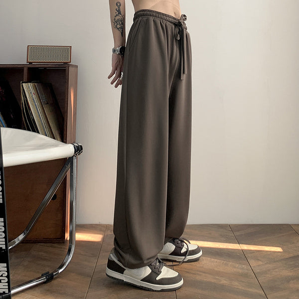 Pantalones Rectos Holgados para Hombre - Estilo Fresco de Verano