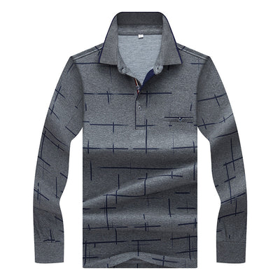 Camisa Manga Larga Slim Fit Algodón Mercerizado - Estilo Coreano Casual - Image 5