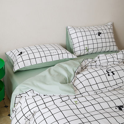 Juego de Cama 4 Piezas 100% Algodón con Estampado - Image 3