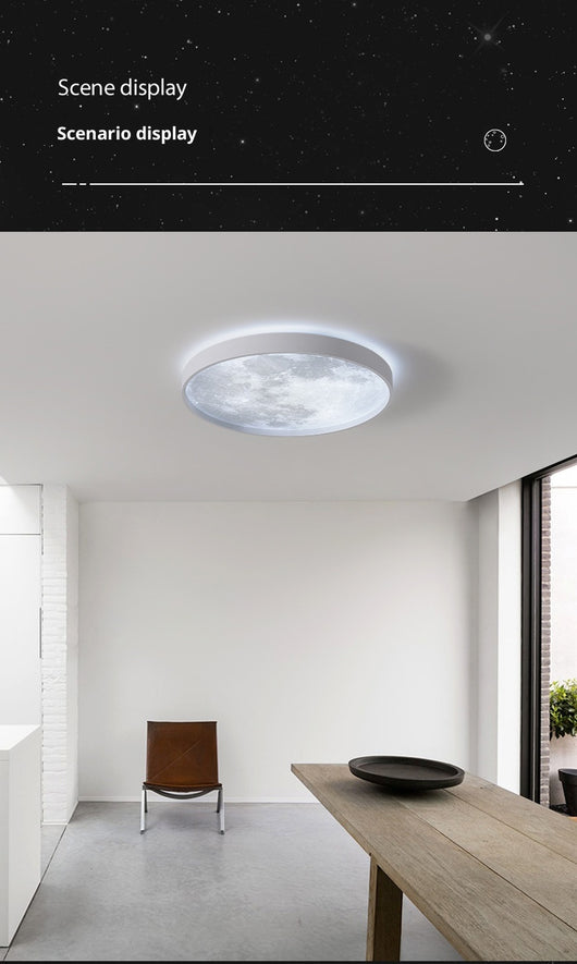 Lámpara de Techo Moderna Moon - Diseño Creativo para Dormitorio - Image 28