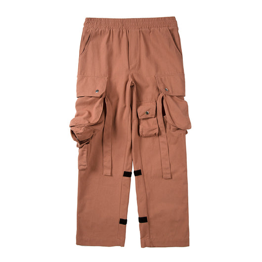 Pantalones Cargo Hombre con Bolsillos Velcro - Marca Tide - Image 11