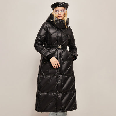 Abrigo Hoodie Ajustado Cortavientos para Mujer - Image 9