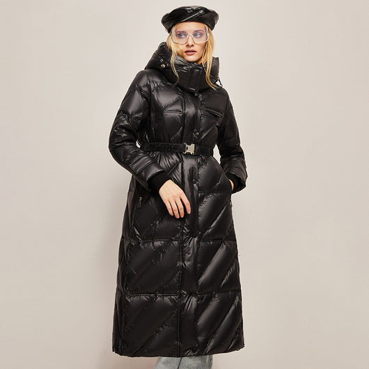 Abrigo Hoodie Ajustado Cortavientos para Mujer - Image 9