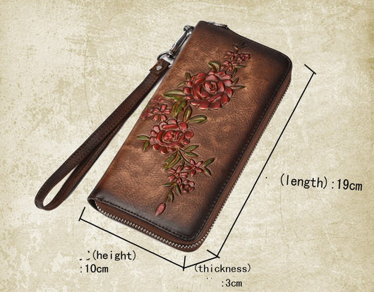 Bolso de Cuero Genuino Curtido Artesanalmente con Acabado Rústico - Image 6