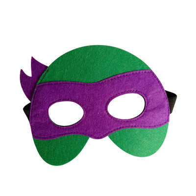 Antifaz de Tortuga de Fieltro con Diseño Infantil - Image 8