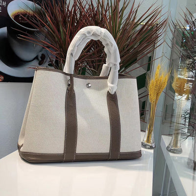 Bolsa Tote de Lona Versátil - Bandolera Crossbody para Compras y Viajes - Image 16
