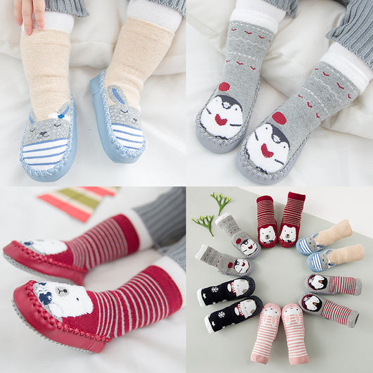 Calcetines Antideslizantes de Felpa para Bebés y Niños Pequeños - Image 2