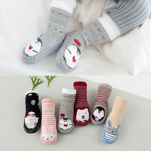 Calcetines Antideslizantes de Felpa para Bebés y Niños Pequeños - Image 3
