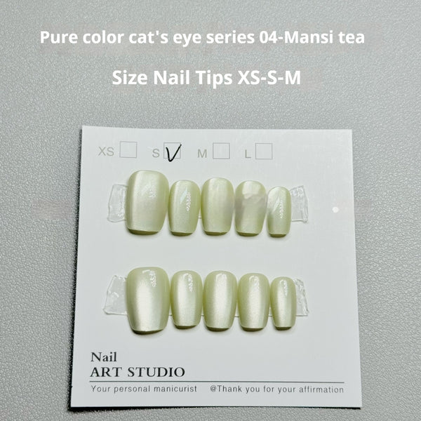 Lentes de Gato Ojo de Gato Color Sólido Mansi - Cristales Efecto Red