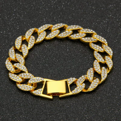 Pulsera de Eslabones Cubanos para Hombre