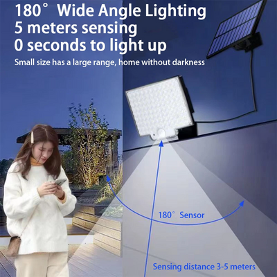 Foco Solar LED Inteligente Exterior 106LED - Sensor Movimiento, Control Remoto, 3 Modos - Image 12