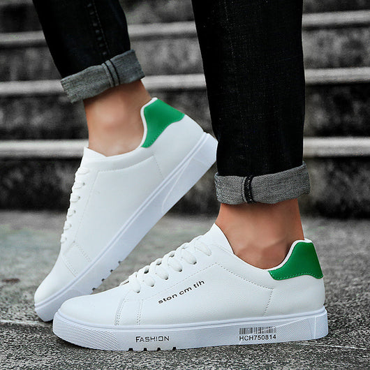Tenis Deportivos Blancos Transpirables para Hombre - Diseño Clásico y Cómodo - Image 4
