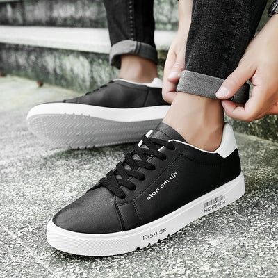 Tenis Deportivos Blancos Transpirables para Hombre - Diseño Clásico y Cómodo - Image 3