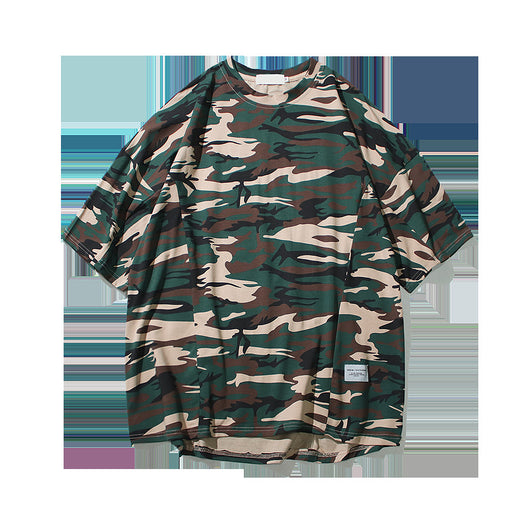 Playera Camuflaje de Manga Corta para Hombre - Estilo Verano - Image 10