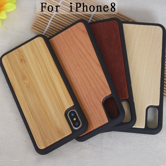 Funda de Madera y TPU para Teléfono