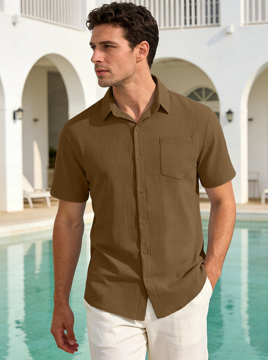 Camisas Business Casual Talla Grande para Hombre - Image 26