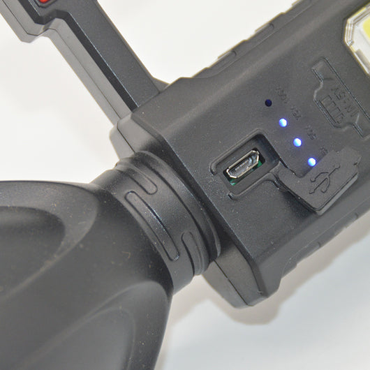 Linterna LED Camping COB con Soporte y Luz de Búsqueda - Image 9
