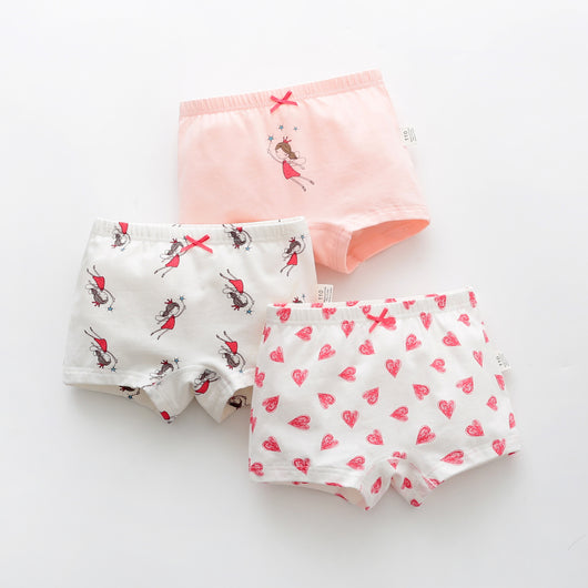 Calzoncillos Boxer de Algodón para Niñas con Diseños Divertidos - Image 25