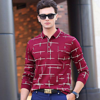 Camisa Manga Larga Slim Fit Algodón Mercerizado - Estilo Coreano Casual - Image 2