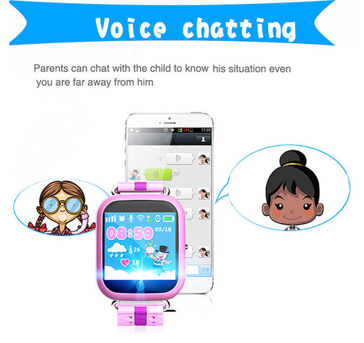 Reloj Inteligente GPS para Niños Q750 con Pantalla Táctil y Llamadas SOS - Image 10